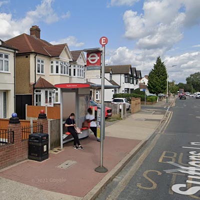 Vaughan Avenue Bus Stop E